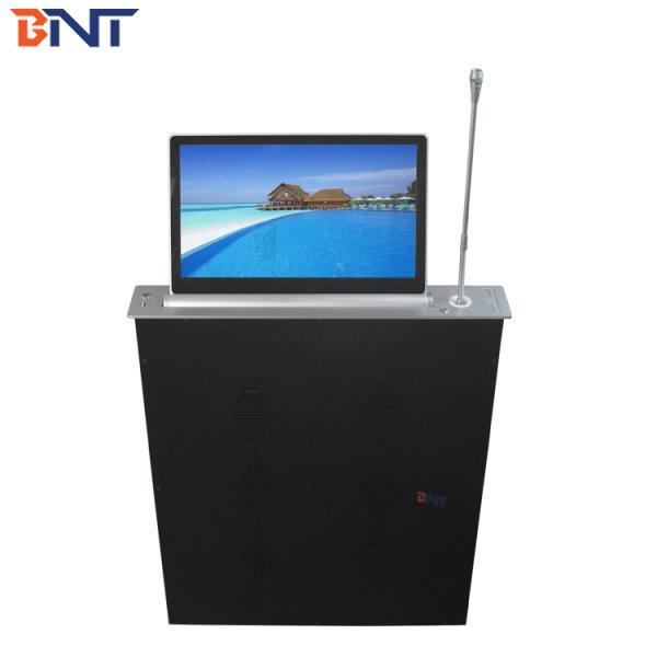 BNT 17 3 Retractable Touch Screen Hidden in Meeting Table Motorized Monitor Lift