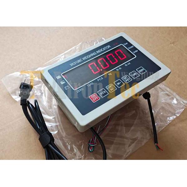 LED Display Platform Scale Indicator, Plastic IP68 Waterproof Weighing Indicator