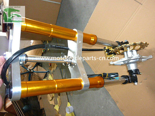 Yellow Z50 CNC motorcycle shock absorbers / DAX CT70 Fork DAMPER