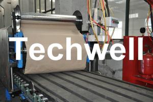 Quality 30 - 150mm Polyurethane Sandwich Panel Machine Line With Rubber Belt Transmission wholesale