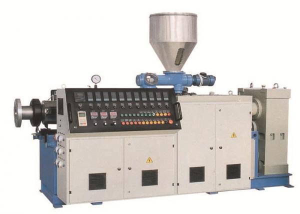150KG/H PVC Profile Extrusion Line With Plc Touch Screen Control Energy Saving