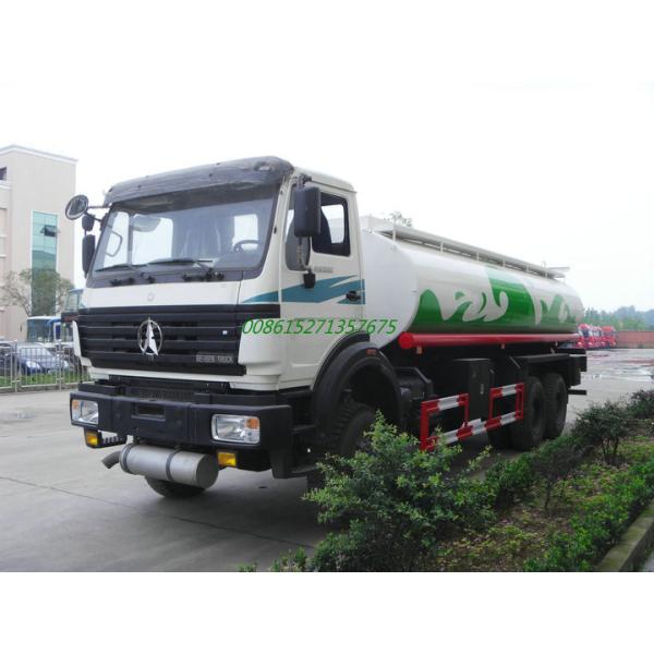 Beiben AWD off road Steel Water Tanker Truck 6x6 With Water Pump Bowser For Transport Clean Drinking Water 16-18cbm