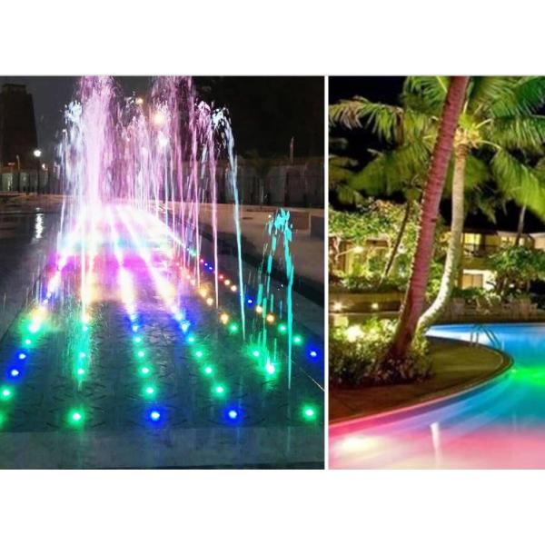 2700K 6 Watt Underwater LED Lights 120 Degree Beam Angle