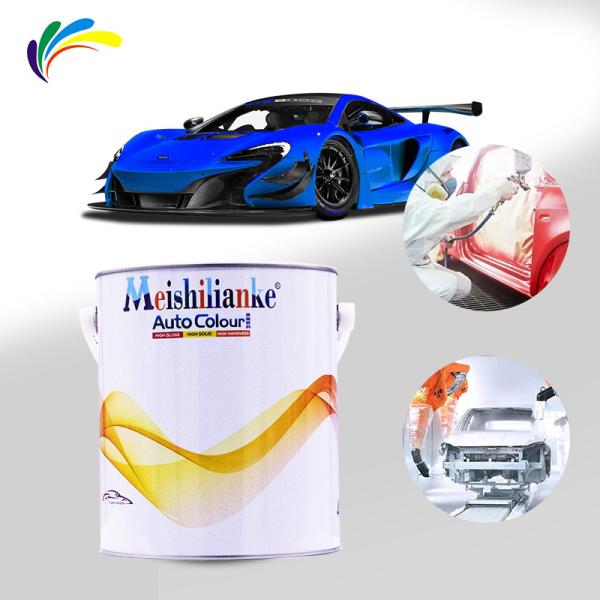 Nontoxic Anti UV Metallic Car Paint , Stable Automotive Base Coat Spray Paint
