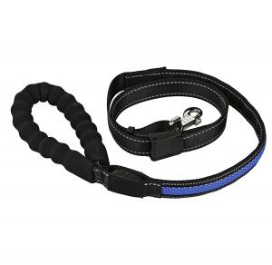 Quality Nylon Rechargeable LED Light Up Dog Leash 47.2 - 59 Inches With Micro USB Cable wholesale