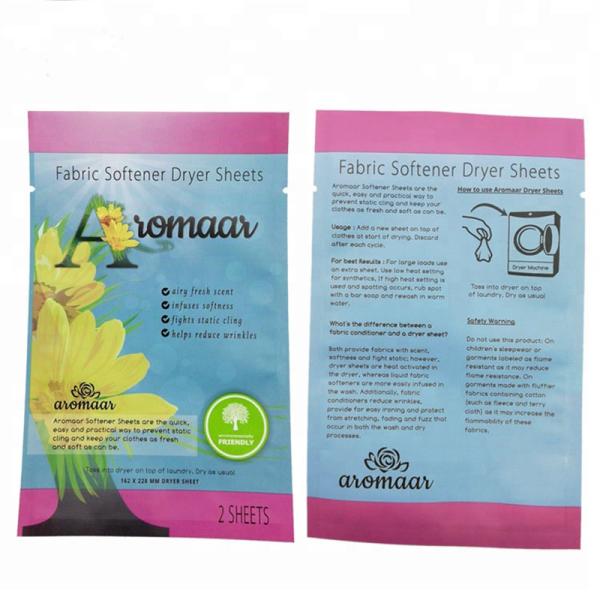 Snack Moisture Proof SGS RoHS Three Side Seal Pouch