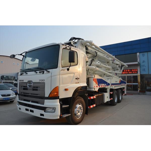 HINO 700 6x4 Chassis 40M Used Concrete Pump Truck ZOOMLION