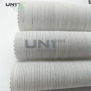 Quality Canvas Hair Interlining 100% Polyester Garment Fusible Interlining wholesale