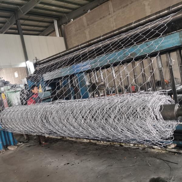 Gabion Wire Mesh Box Cage With PVC Coated Wire For Eco Friendly Slope Protection