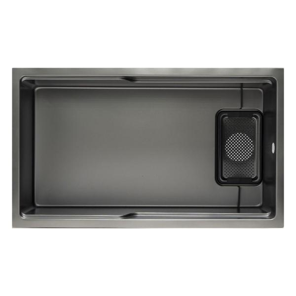 Compact Single Bowl Kitchen Sink For Small Space 304 Stainless Steel Kitchen Vessel Sink