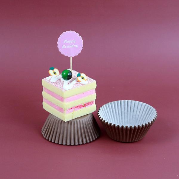 DIY Baking Tools wholesale price Muffin Cases Mold Baking Cake Mould Brown Color Cupcake Cup disposable
