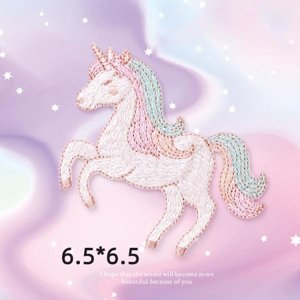 Heat Press Custom Badge Embroidery Patch Iron On Patch Applique For Clothing