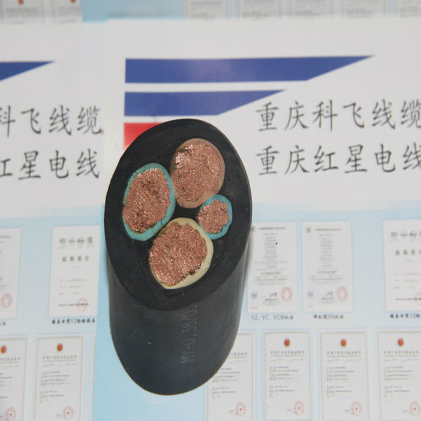 Tough Rubber Sheathed Cable H07RN-F Oil Resistant Rubber Electrical Cable