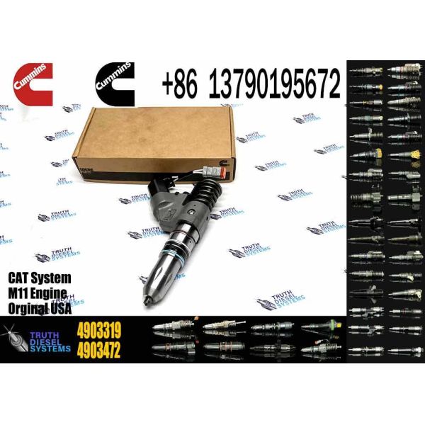 High Quality New for Cummins ISM11 QSM11 M11 Fuel Injector 4903319 4061851 4026222 4903472 3411756 4902921 for Engine