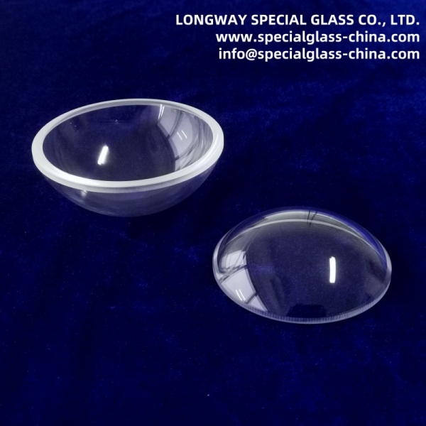 High Precision Optical Glass Dome Lens For Lasers And Measurement Equipment