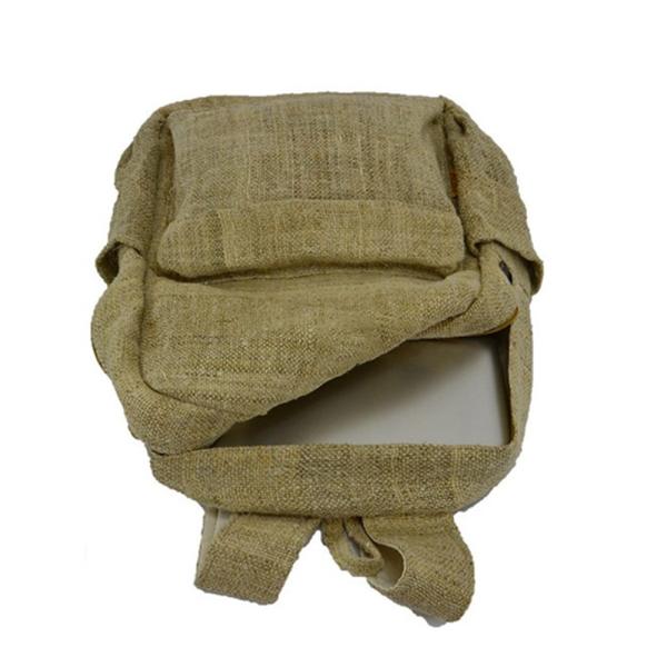 Shoulder Unique Backpacks For School Organic Hemp Recycled Spacious Classic