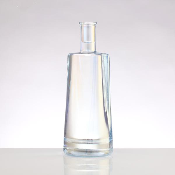 Colorful Glass Liquor Bottle with Customizable Sealing and Aluminum Plastic PP Collar