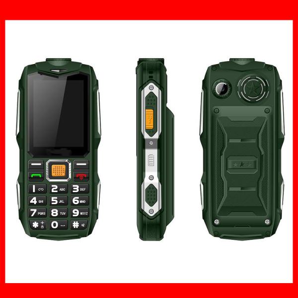 Factory wholesale high quality rugged phone .2400MAH 2.4inch waterproof Cell phone model