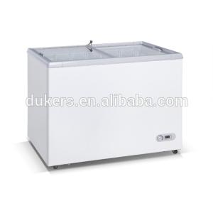 China 210L Chest Deep Freezer , Commercial Fridge Freezer CE Certificated on sale