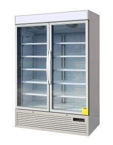 Quality Commercial Reach In Freezer Double Glass Door With Secop Compressor for Ice Cream Display wholesale