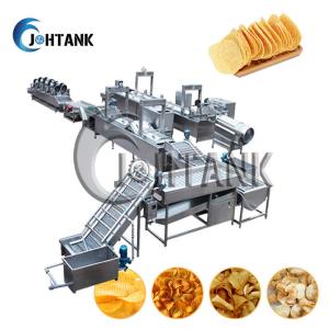 Quality 304 Stainless Steel Fresh Potato Chips Production Line wholesale