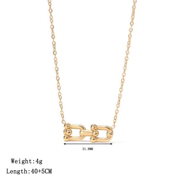 Stainless Steel Pendant Necklace for Women Retail