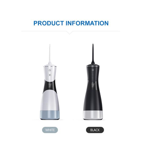 LCD Screen Oral Irrigator Cordless Water Flosser USB Rechargeable