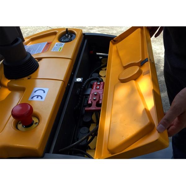 Stand On Type 2500kg Electric Pallet Truck Jack Forklift With Folding Platform