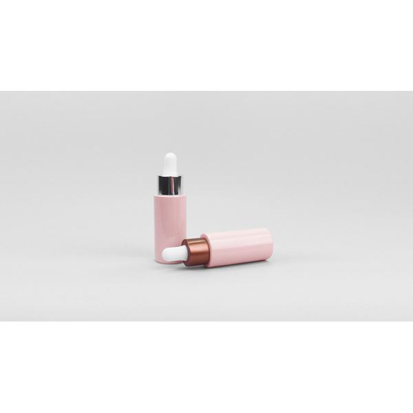 Eco Friendly 50ml Unique Dropper Bottles Travel Dropper Bottle With Aluminum Silver Covered Closure