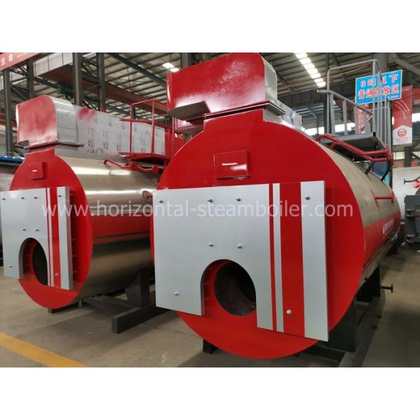 Oil Fired Steam Boiler With Economizer 98% High Thermal Efficiency ( 0.5 - 20 T / H )