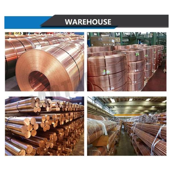 6 Inch Seamless Copper Pipe C1220 C2400 3'' Brass Tube Bending Cutting Welding