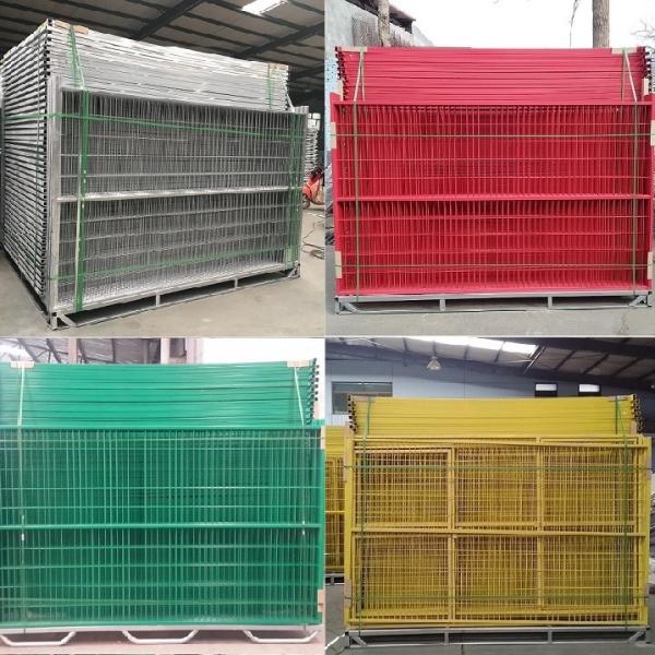 72'' high Temporary Fence Anti Corrosion For construction Site Canada Fence