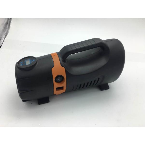 Fashinal Style Car Air Compressor Digital Ac 220v Dc12v Black Orange Color