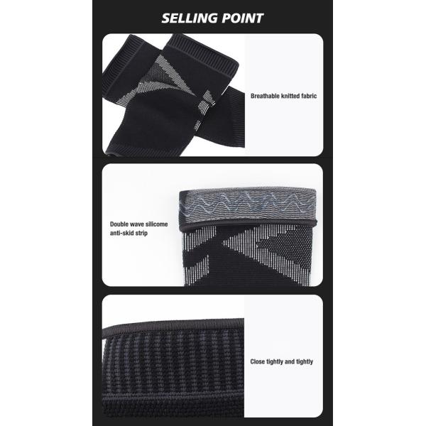 Anti Slip Custom Footless Compression Leg Sleeves Outdoor Running Leg Sleeves