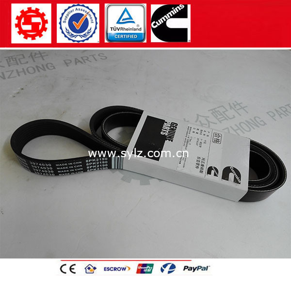 China Wholesale Cummins Hot sale good price Foton Cummins ISF V Ribbed Belt 5256363 3974030