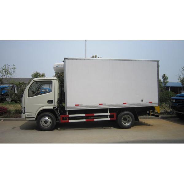 4T Freezer Lorry Box Truck Diesel Engine Euro 5 Standard