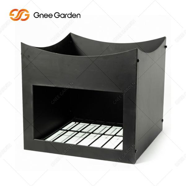 Outdoor Cooking Grills Cooking Plancha Grill Corten Steel Fire Pit Bbq Black Colour Design