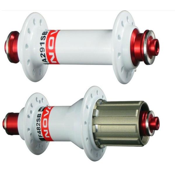 Light Novatec A291SB/F482SB aluminum hubs for road bike Shimano Cassette 20/24 holes with quick release
