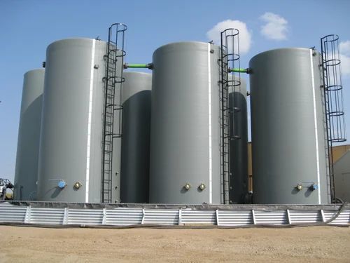 Vertical Industrial Crude Oil / Diesel Fuel / Heavy Fuel Oil Storage Tank 300 M3-10000 M3