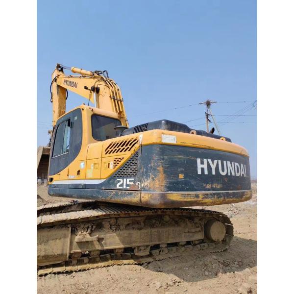 Used Hyundai 215-9s Excavator Construction Equipment Equipped With Cummins Engine