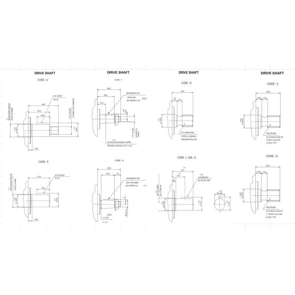 Group 2 Hydraulic Gear Pump Compact Lightweight For Construction Equipment