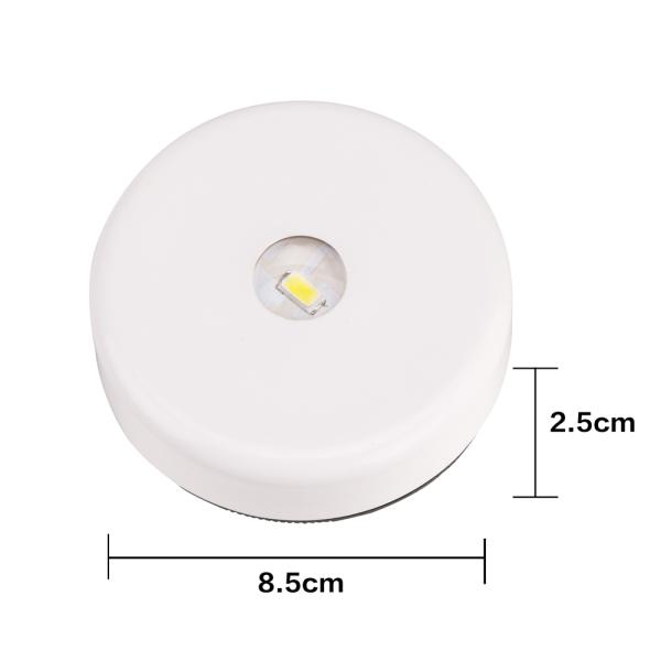 Bright LED Night Light/ Touch Tap Push Closets Cabinet Light Battery Lighting and Circuitry Design Sensor Room Bedroom 1-year 80
