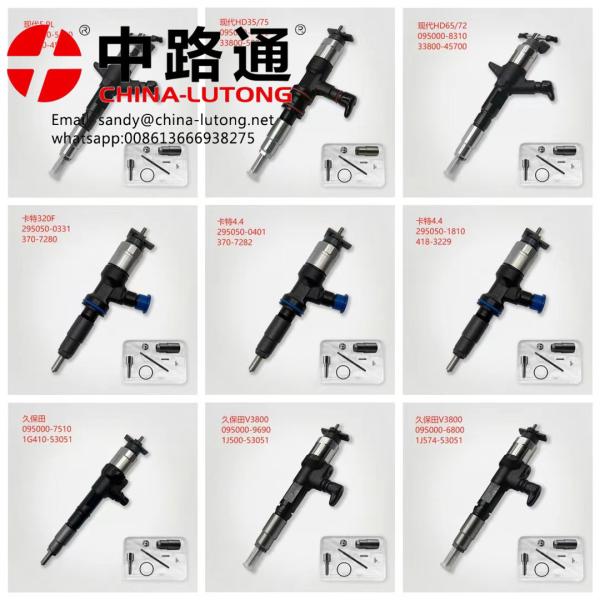 High Quality Diesel Fuel Injector 23670-27030 for Toyota RAV4 1c-Ftv Engine Diesel Fuel Injector 095000-0570 for Toyota 1CD-Ftv Diesel Common Rail
