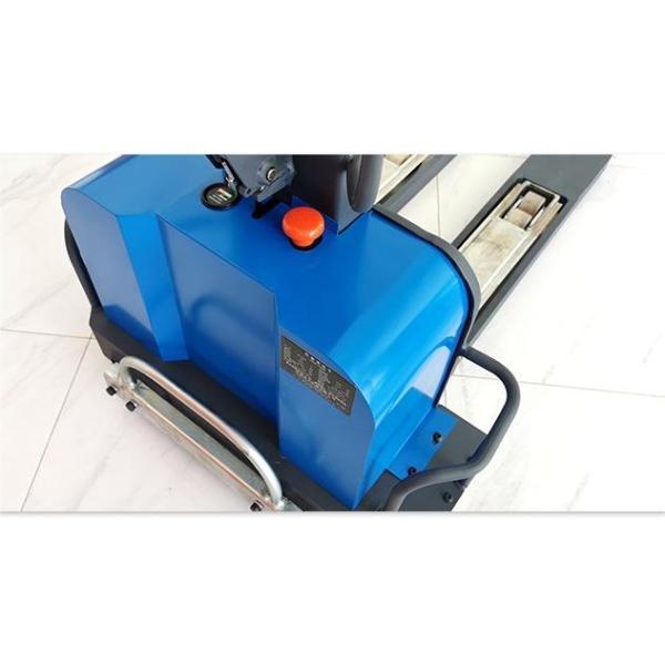 500kg 1000kg 1300 Mm Semi Electric Portable Stacker Self Loading Forklift For Container Use