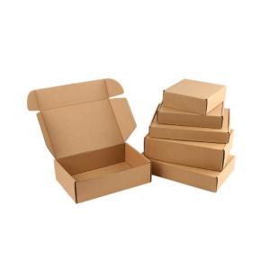 Quality Recyclable Courier Delivery Box Hard Cardboard Kraft Paper 150x150x50cm wholesale