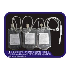 Quality Tubular Film Medical Blood Bags 350ml-500ml CPD Anticoagulant wholesale