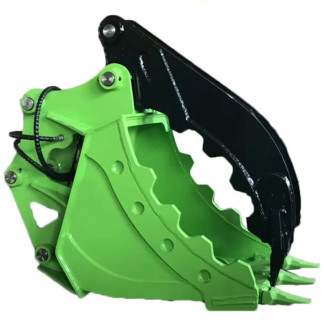 Excavator Thumb Bucket Grab Multi Grapple Bucket Multi Function