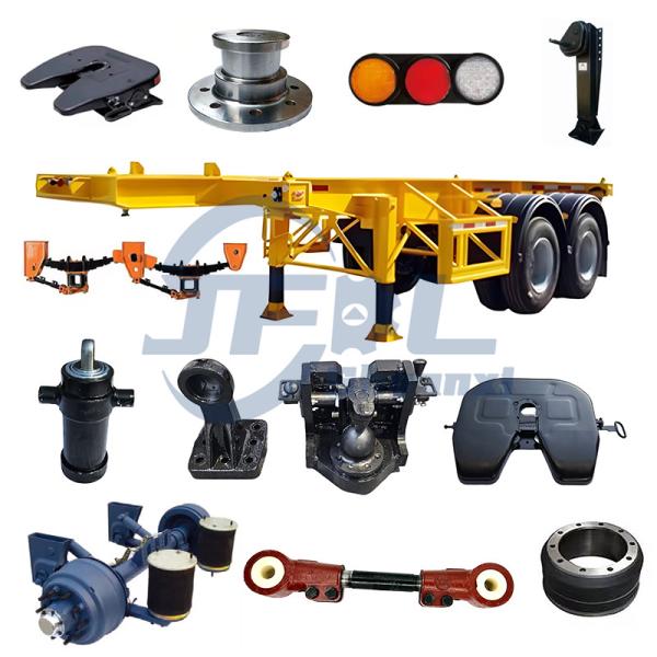 Original BPW Axle Fuwa Axle Spare Parts For Heavy Duty Trailer Semi-trailer Transporter parts accessories