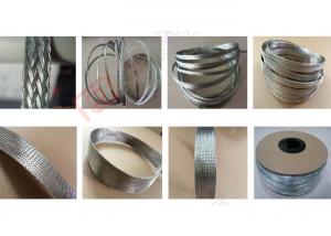 China Round Copper Wire Stainless Steel Braided Sleeving For Cable Shielding / Conducting on sale