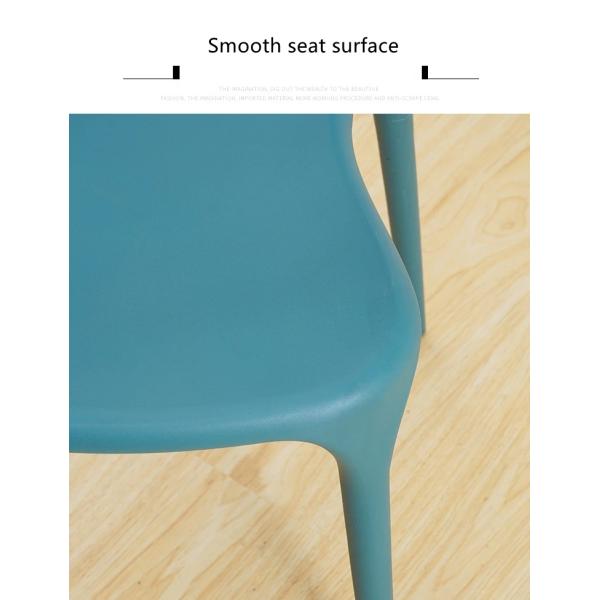 Multiple stackable chairs in commercial setting